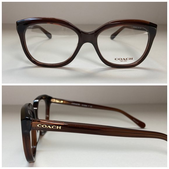 Coach Accessories - Coach Square Brown Eyeglasses Frames NWOT